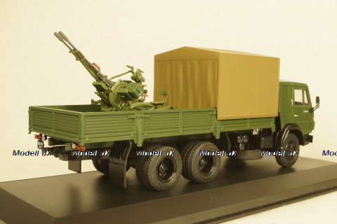 Камаз-53212 с зениткой ЗУ-23-2 Афганистан 1981г., TruckTyr 1:43