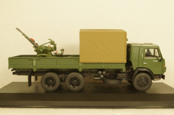 Камаз-53212 с зениткой ЗУ-23-2 Афганистан 1981г., TruckTyr 1:43