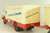 Krupp Titan with trailer "Hemmersam & Rasmussen" Lubeck, cream/red,  Minichamps 1:43