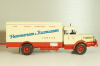 Krupp Titan with trailer "Hemmersam & Rasmussen" Lubeck, cream/red,  Minichamps 1:43