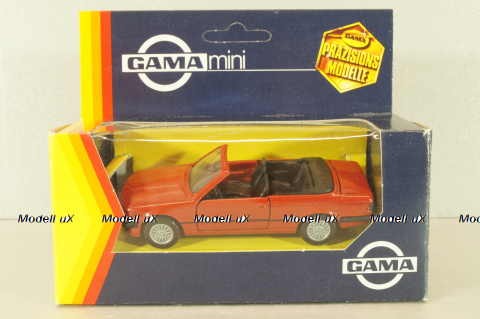 BMW 325i (E30) cabrio, red, 1110R, GAMA 1:43 
