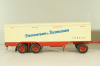 Krupp Titan with trailer "Hemmersam & Rasmussen" Lubeck, cream/red,  Minichamps 1:43