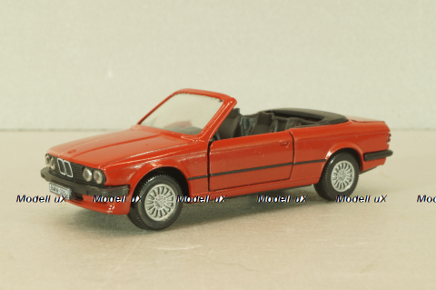 BMW 325i (E30) cabrio, red, 1110R, GAMA 1:43 