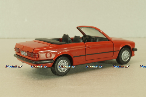 BMW 325i (E30) cabrio, red, 1110R, GAMA 1:43 