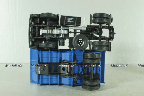 Маз-5432 с п/прицепом самосвалом Маз-5232В зелений/синій,Deagostini + АвтоИстория 1:43
