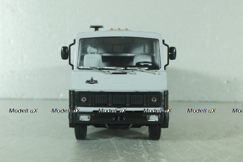 Маз-5432 с п/прицепом самосвалом Маз-5232В сірий/синій, АвтоИстория 1:43