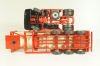 Mercedes-Benz Actros 1846 tractor with semi trailer tankwechsel system "Hoyer", red/white, 564/02, NZG 1:43