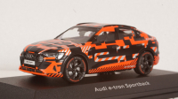 Audi e-tron Sportback Prototype black/red, IScale 1:43