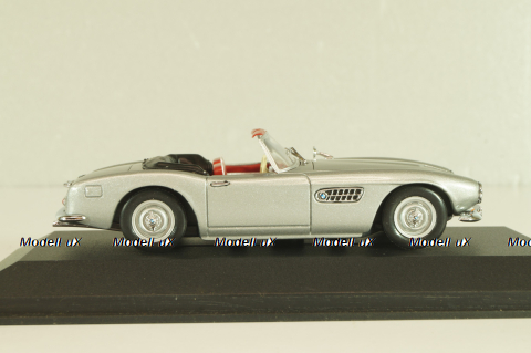 BMW 507 Cabriolet 1956, silver, 22508, Minichamps 1:43
