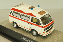 Volkswagen T3b Ambulance, white, PCL13059, Premium ClassiXXs 1:43