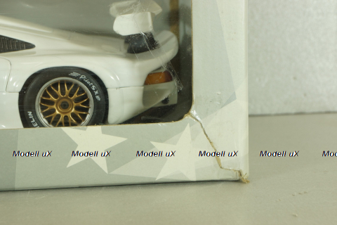 Porsche 911 GT 1 1996, white, 180966600, UT Models 1:18