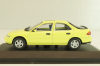 Ford Mondeo Fastback (MK3) 1992, yellow, 082071, Minichamps 1:43