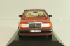 Mercedes-Benz 230 E (W124) 1984, red, 3203, Minichamps 1:43