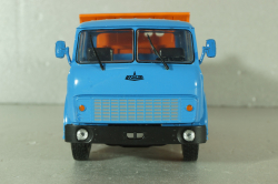 Маз-5549 грузовик с самосвальным кузовом 1983, синий/оранжевый, Наш Автопром 1:43