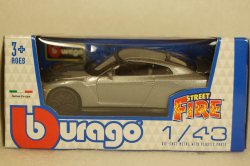 Nissan GT-R 2017 Silvergun, Burago 1:43