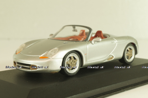 Porsche Boxster (986) Cabriolet 1996, silver, 063130, Minichamps 1:43