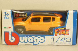 Jeep Renegade 2014 orange, Burago 1:43