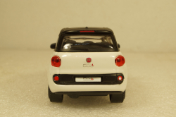 Fiat 500L 2012 white, Burago 1:43