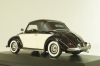 Volkswagen Hebmuller Cabriolet 1950, black/beige, built on VW Beetle (Typ 14), 052140, Minichamps 1:43