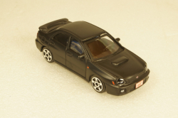 Subaru Impreza matt black, Burago 1:43