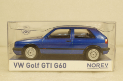 Volkswagen Golf GTI G60 1990 Blue Metallic, 840064, Norev 1:43