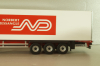 Renault Magnum  AE500 with semi-trailer fridge "Norbert Dentressangle" 2008, red/white, 117415, Eligor 1:43