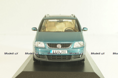 Volkswagen Touran 2003, green, 170099300Z6M, Minichamps 1:43