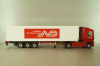 Renault Magnum  AE500 with semi-trailer fridge "Norbert Dentressangle" 2008, red/white, 117415, Eligor 1:43