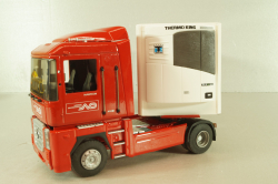 Renault Magnum  AE500 with semi-trailer fridge "Norbert Dentressangle" 2008, red/white, 117415, Eligor 1:43