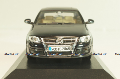 Volkswagen Passat (B6) 2005, black, 3C0099300C9X, Minichamps 1:43