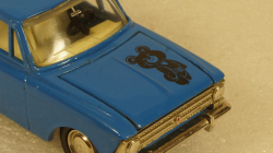 Москвич-408, А1, Олимпийский, Тантал/Радон 1:43