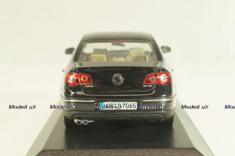Volkswagen Passat (B6) 2005, black, 3C0099300C9X, Minichamps 1:43