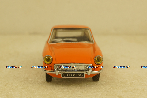 MGB GT, 1965 orange, Dinky Toys 1:43