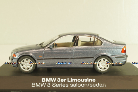 BMW 328i sedan (E46) 1998, grey,Schuco 1:43