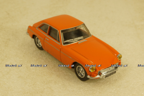 MGB GT, 1965 orange, Dinky Toys 1:43