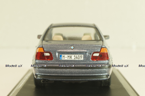 BMW 328i sedan (E46) 1998, grey,Schuco 1:43