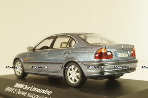 BMW 328i sedan (E46) 1998, grey,Schuco 1:43