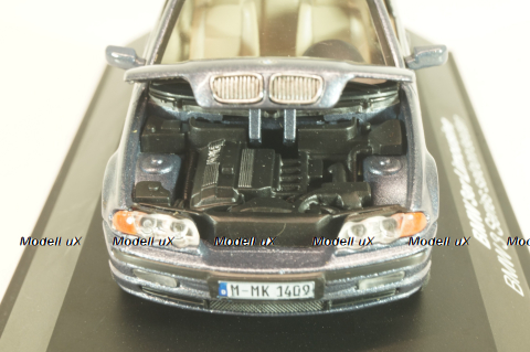 BMW 328i sedan (E46) 1998, grey,Schuco 1:43