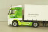 Mercedes-Benz Actros FH25 GigaSpace 4x2 2012 with semi-trailer "Mercedes-Benz", green/silver, 8622/03, NZG 1:50