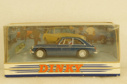 MGB GT, 1965 blue, Dinky Toys 1:43