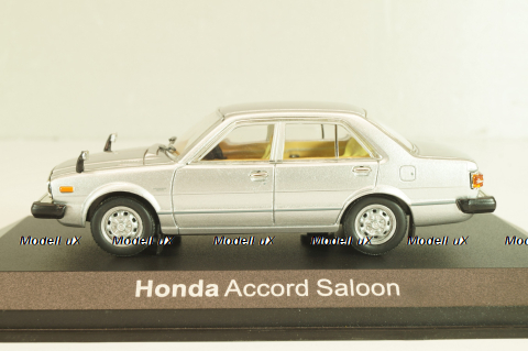 Honda Accord Saloon 1978, silver, 800462, Norev 1:43