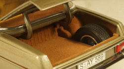 Mercedes Strich 8 Coupe (C114) metallic-grey, SUN4589, SunStar 1:18