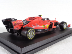 Ferrari SF90 #16 Formula 1, Charles Leclerc Winner Italian GP 2019 Bburago 1:18