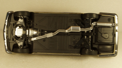 Mercedes Strich 8 Coupe (C114) metallic-grey, SUN4589, SunStar 1:18