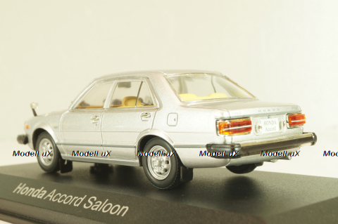 Honda Accord Saloon 1978, silver, 800462, Norev 1:43