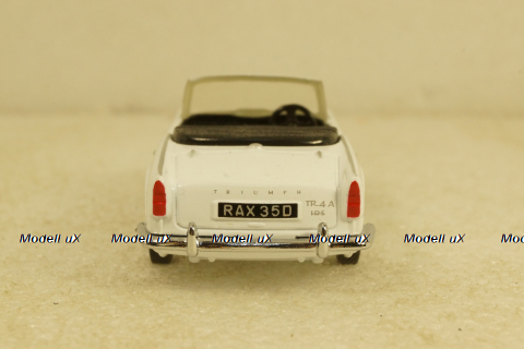 Triumph TR4A IRS, 1965 white, Dinky Toys 1:43