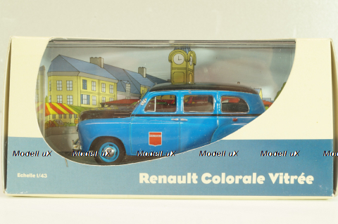Renault Colorale Vitree "Boussac" 1952, blue/black, Atlas 1:43