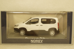 Peugeot Rifter 2018 White, 479062, Norev 1:43