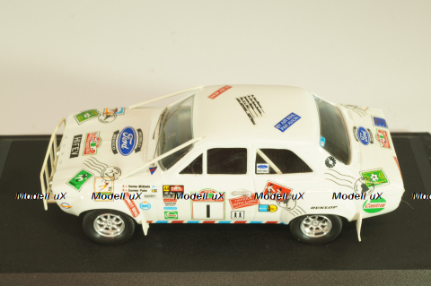 Ford Escort 1850 TC #1, winner London-Mexico 1995, white, 513, Trofeu 1:43