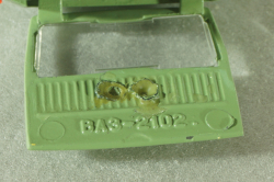 Ваз-2102 А11, фисташковый, Тантал/Радон 1:43